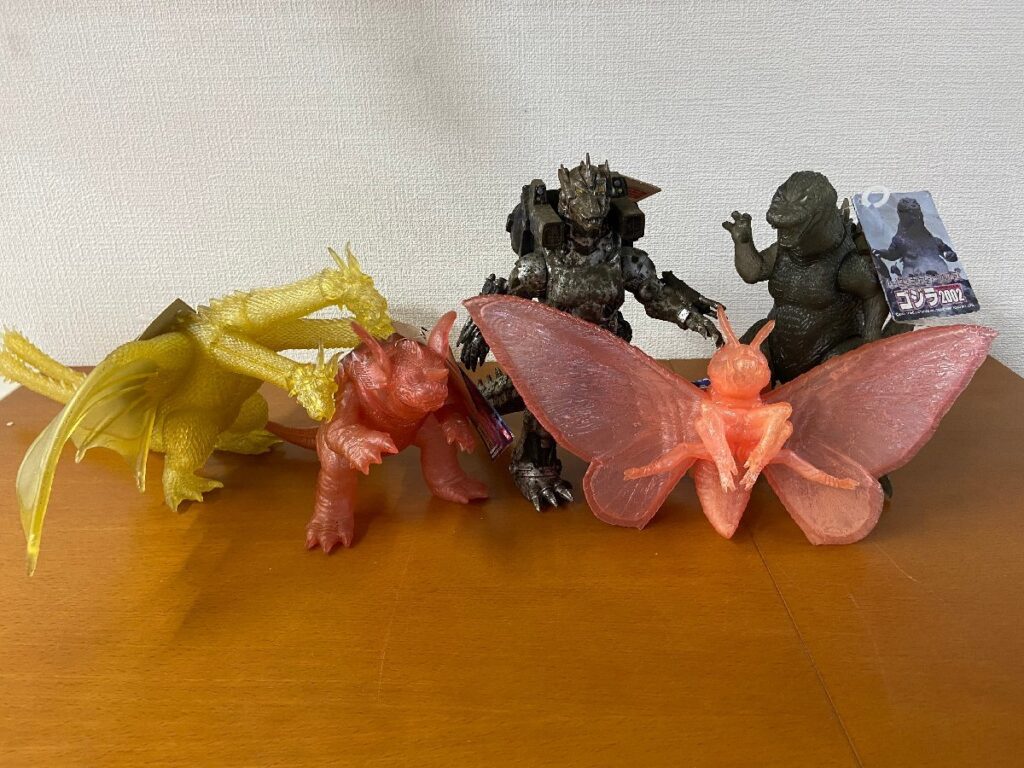 BANDAIバンダイ ムービーモンスターシリーズ モスラ メカゴジラ ゴジラ バラゴン キングギドラ 5体セット