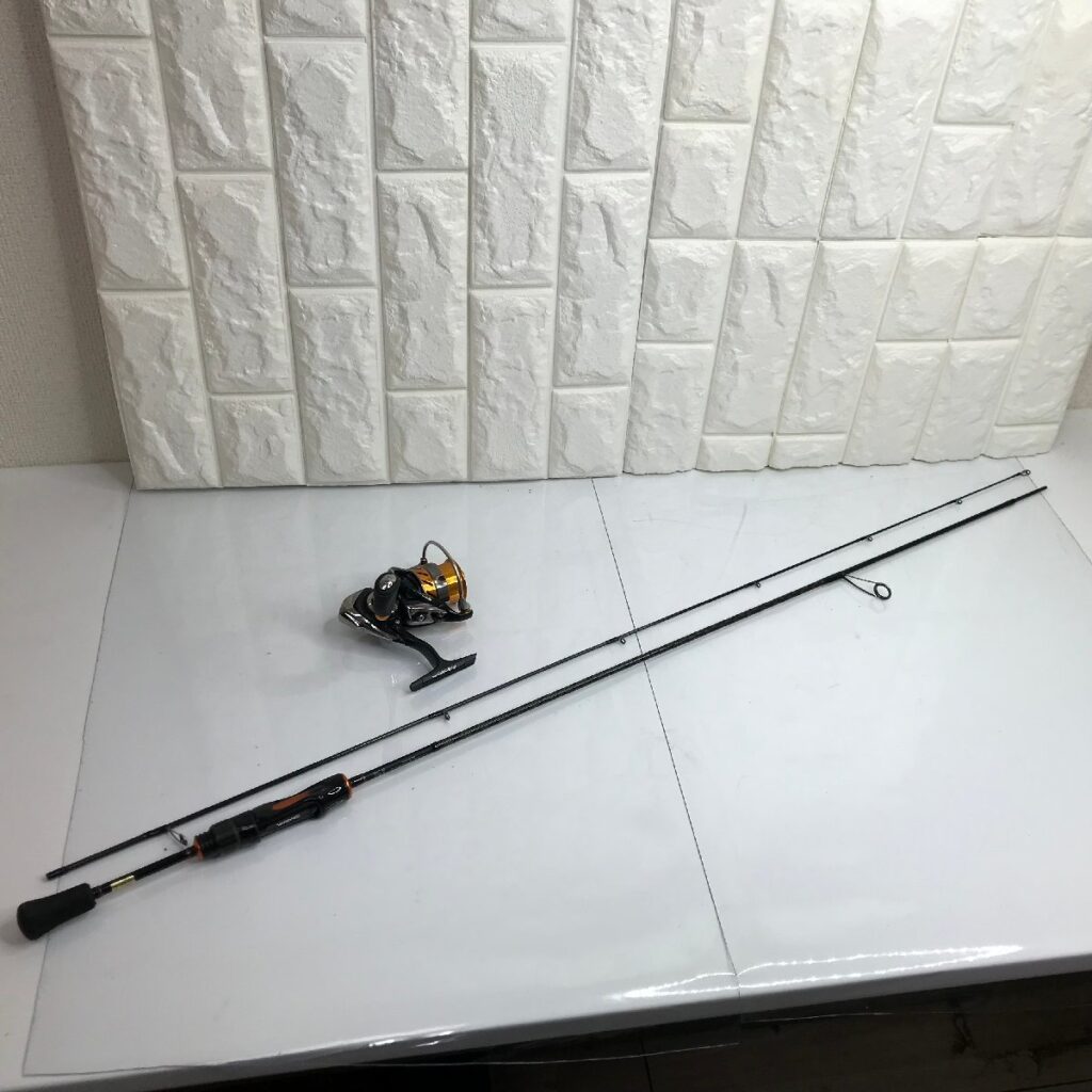 Daiwa ダイワ IPRIMI イプリミ 62UL エリアトラウト スピニングロット　スピニングリール付き 2本継 釣り竿