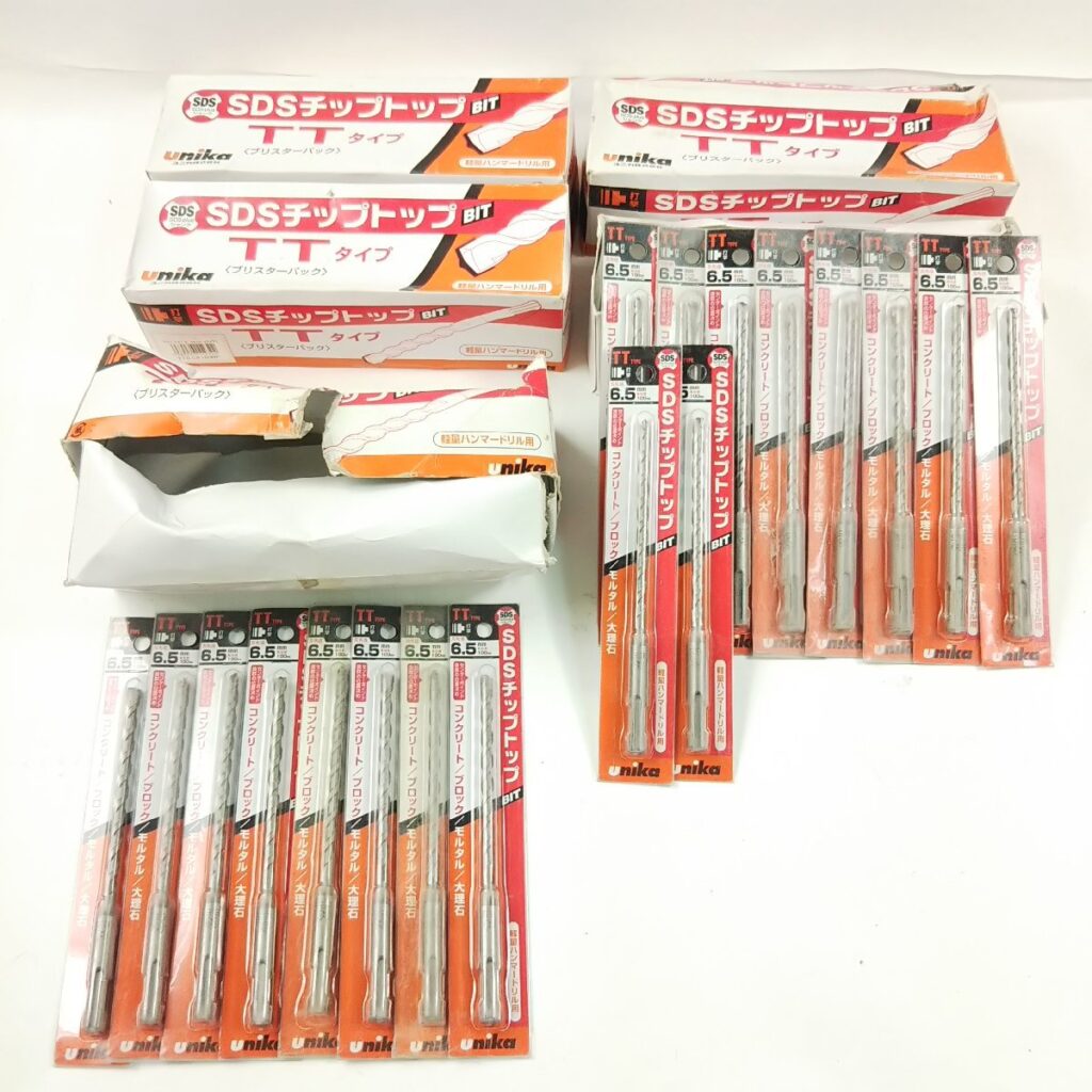 大量 未使用 Unika SDSチップトップいろいろまとめて 軽量ハンマードリル用 現状品のお買をさせていただきました。