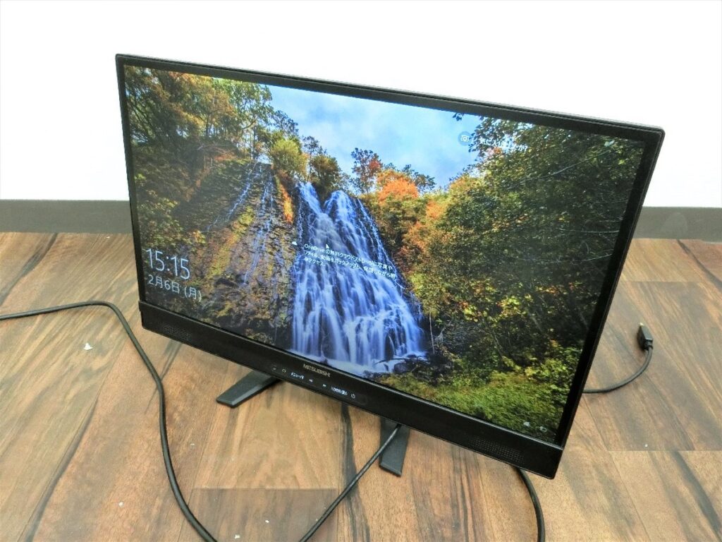 三菱 RDT235WX(BK) 23インチ 液晶モニター HDMIケーブル無し