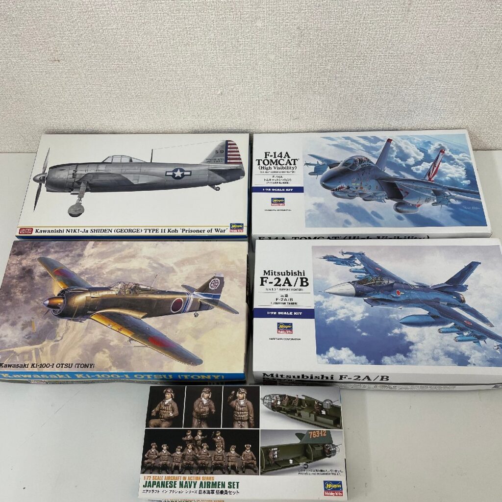 HASEGAWA ハセガワ 5個セット プラモデル 戦闘機