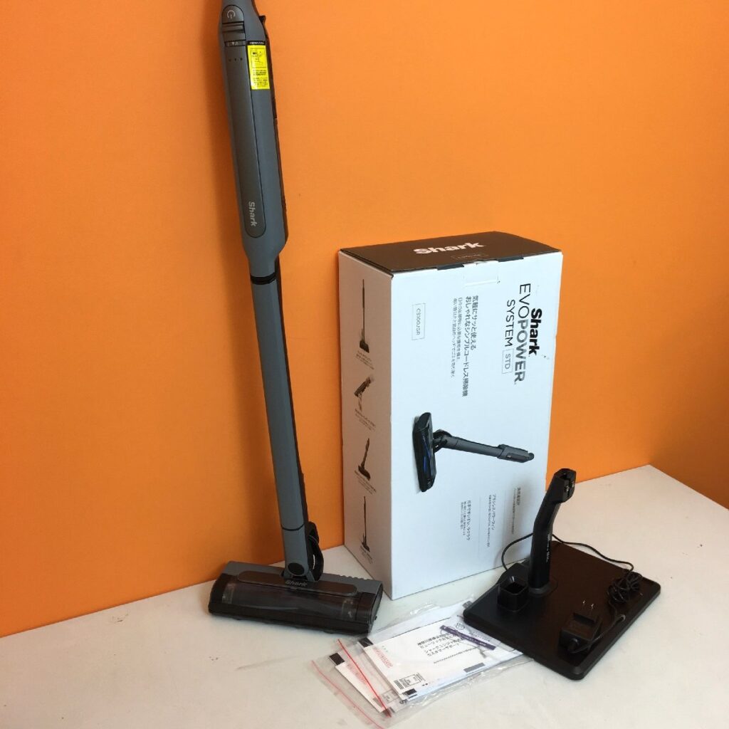 Sharkシャーク EVOPOWER SYSTEM CS100JGR コードレス　掃除機　STD　スチールグレイ