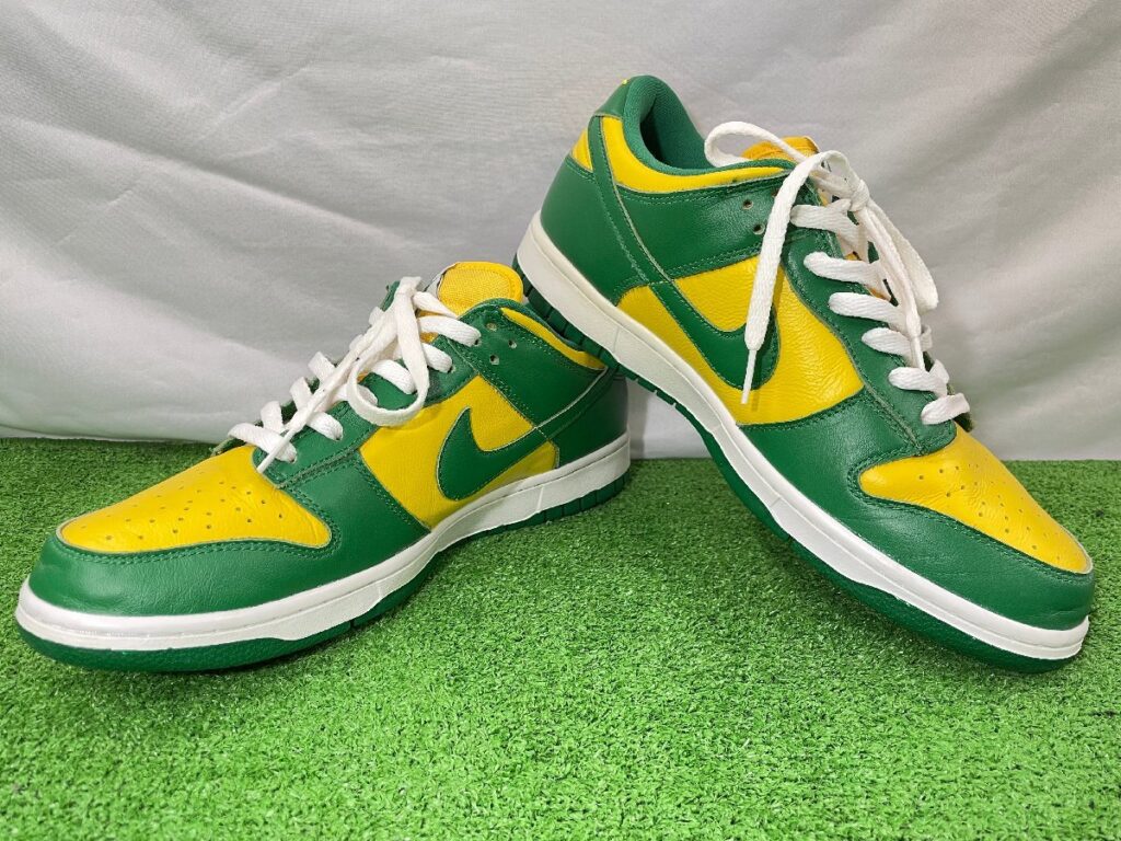 28.0cm ナイキ NIKE DUNK LOW SP BRAZIL VARSITY MAIZE CU-1727-700 ダンク ロー グリーン ホワイト スニーカー メンズ