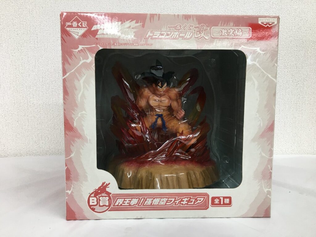 バンプレスト 一番くじ ドラゴンボール改～激突編～ B賞 界王挙！孫悟空フィギュア