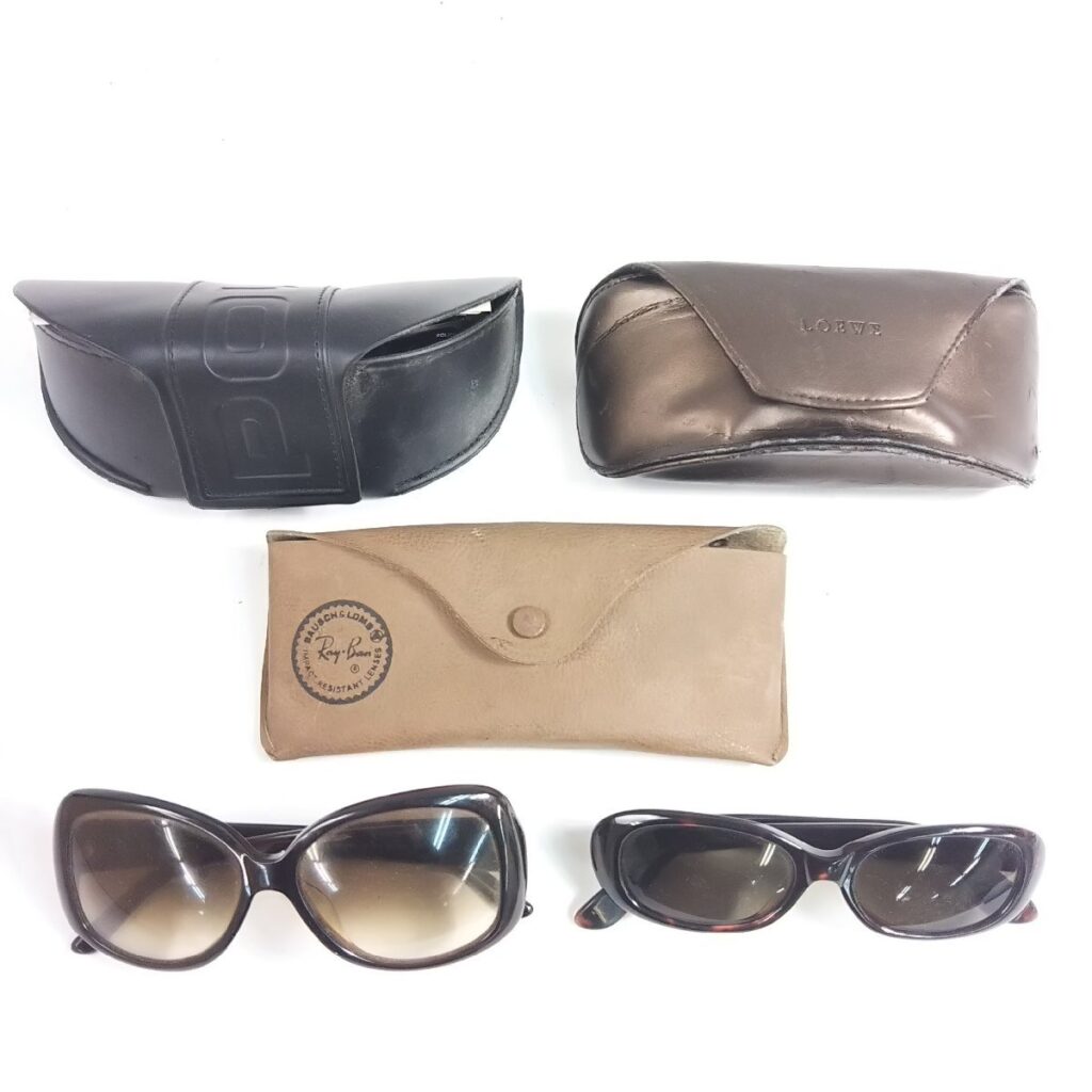 ジャンク 各種ブランドサングラスいろいろまとめて ロエベ/カルバンクライン/CELINE など 現状品