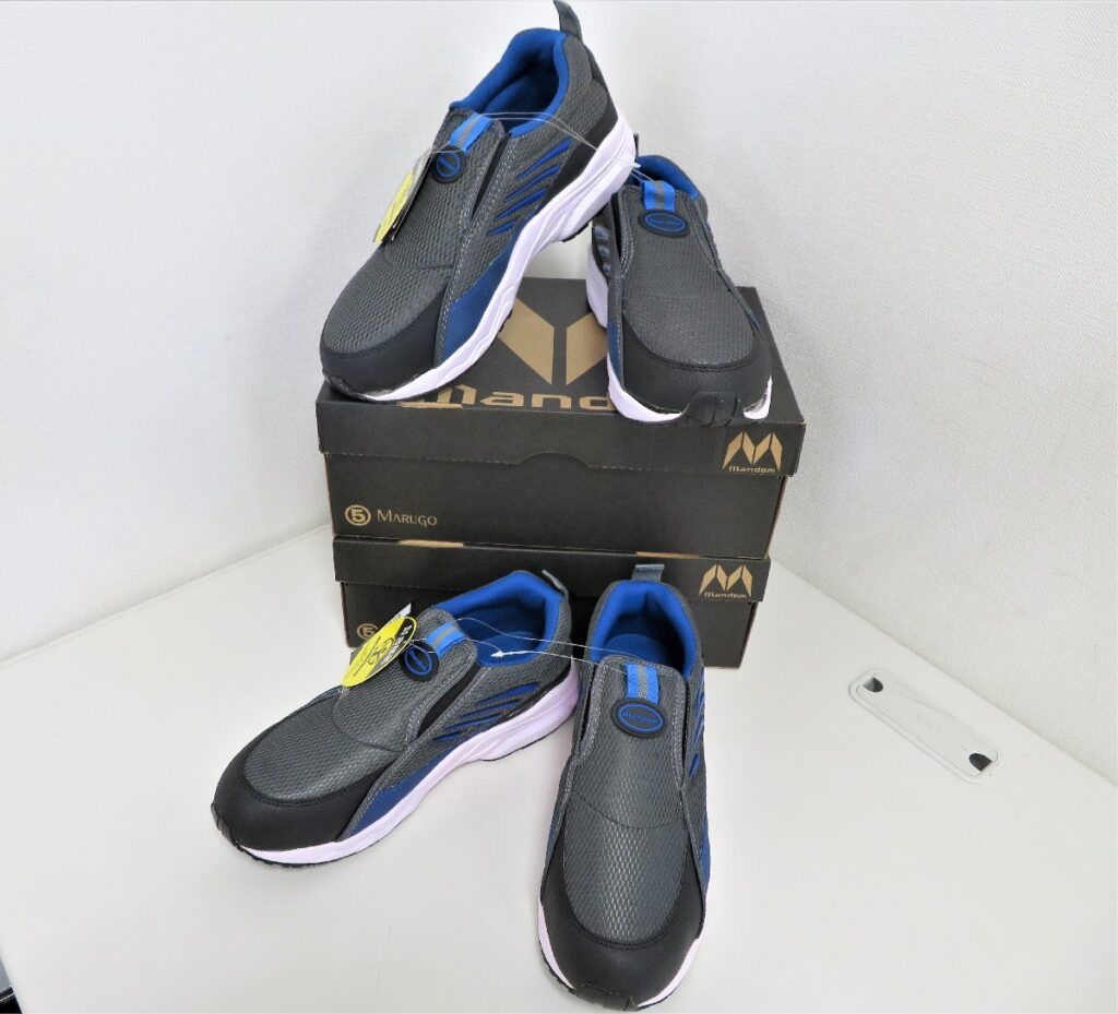 MARUGO 安全靴　マンダムセーフティー＃775　グレー　26.5cm　2足セット