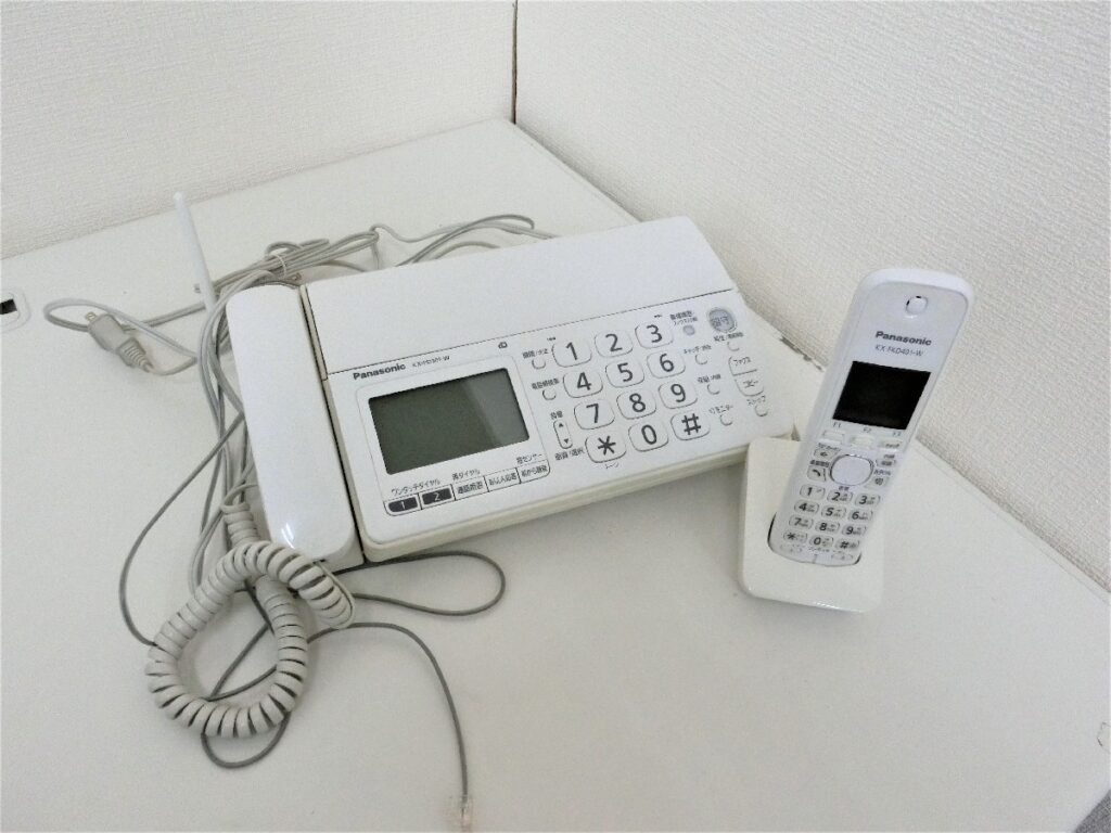 Panasonic パーソナルファクス KX-PD301-W 子機 KX-FKD401-W