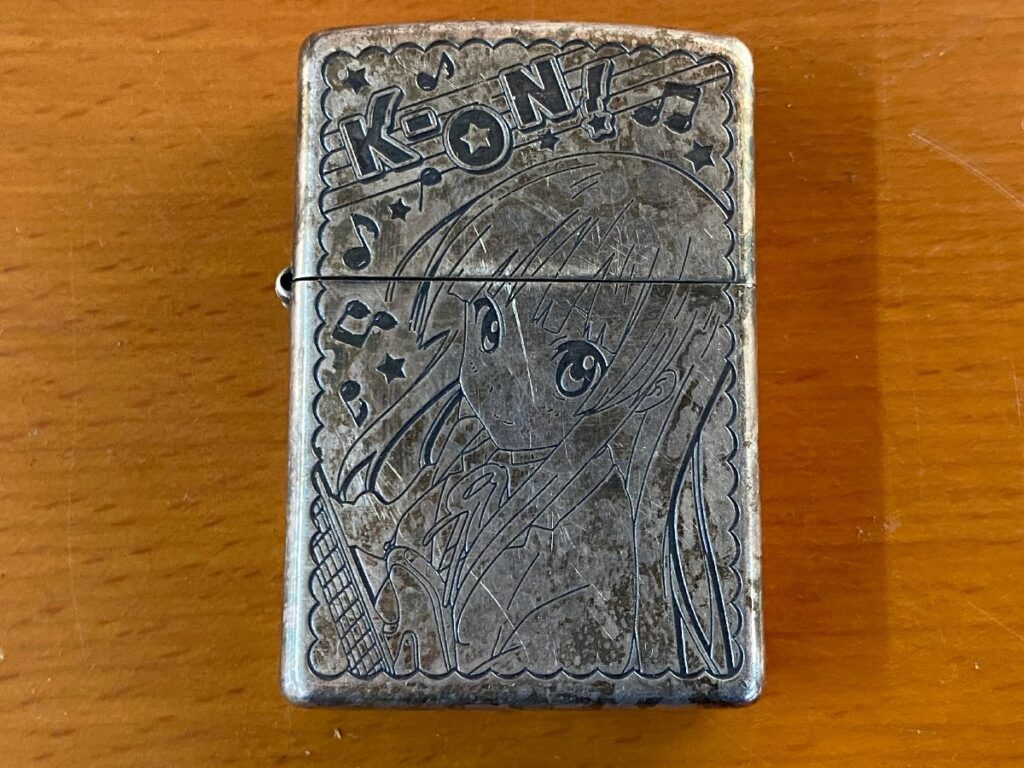 着火未確認 ZIPPO K-ON 秋山澪 MIO 桜高軽音部 2011年製 喫煙グッズ Zippo ジッポ
