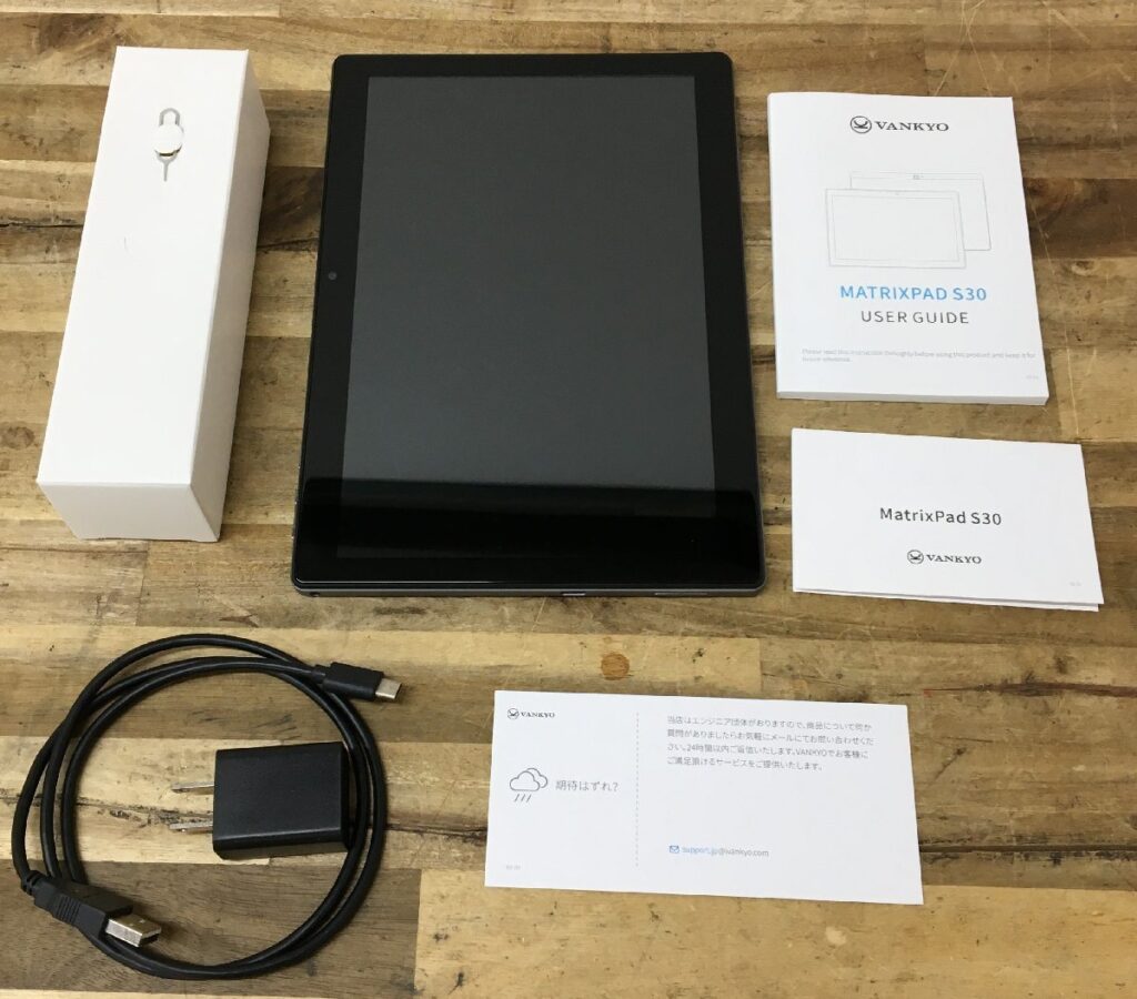 VANKYO ヴァンキョウ MatrixPad S30 バージョン9 32GB Android Tablet アンドロイド タブレット ケース付き