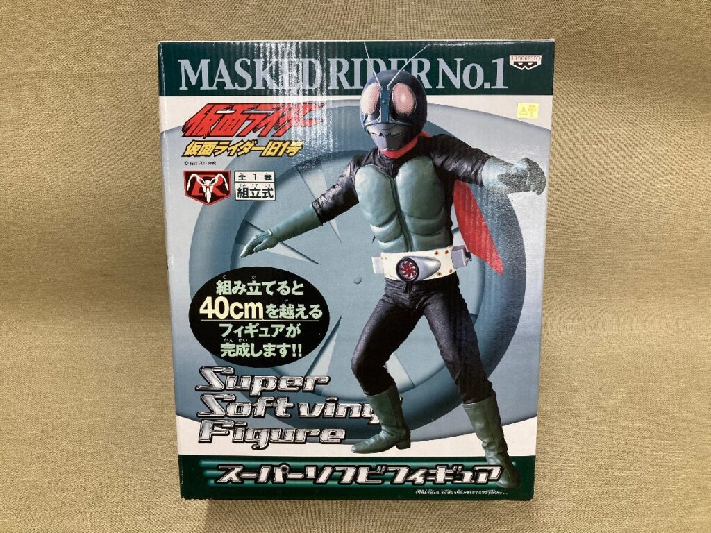 仮面ライダー 旧1号 スーパーソフビフィギュア (未組立)