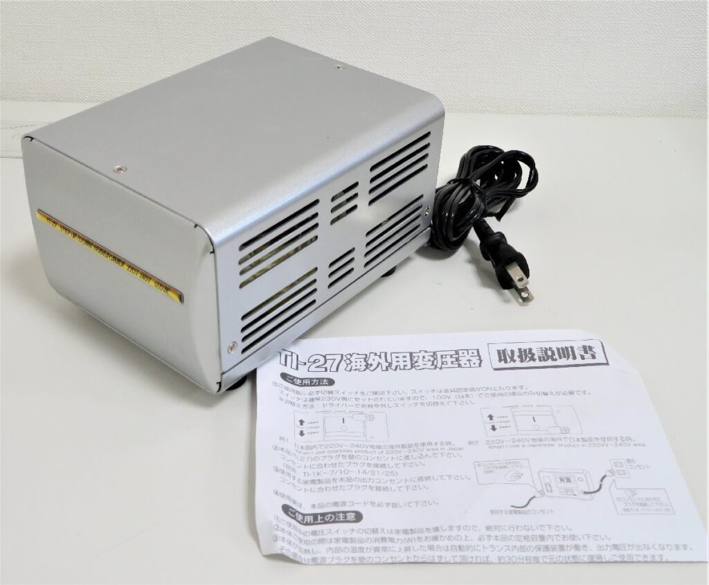 kashimura　カシムラ 海外旅行用変圧器　TI-27　100/220V-240V　550W