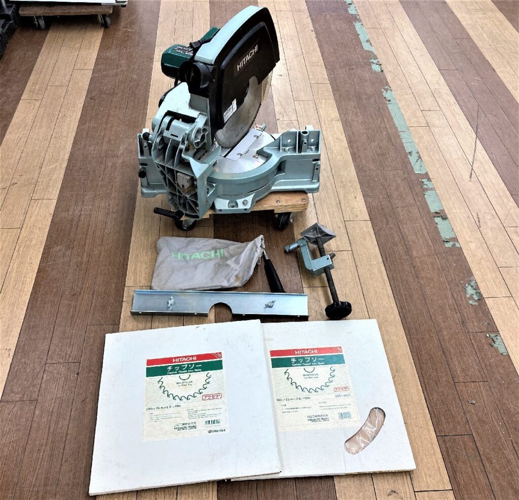 HITACHI 日立工機 380mm 卓上丸のこ C15FC 切断機 丸ノコ