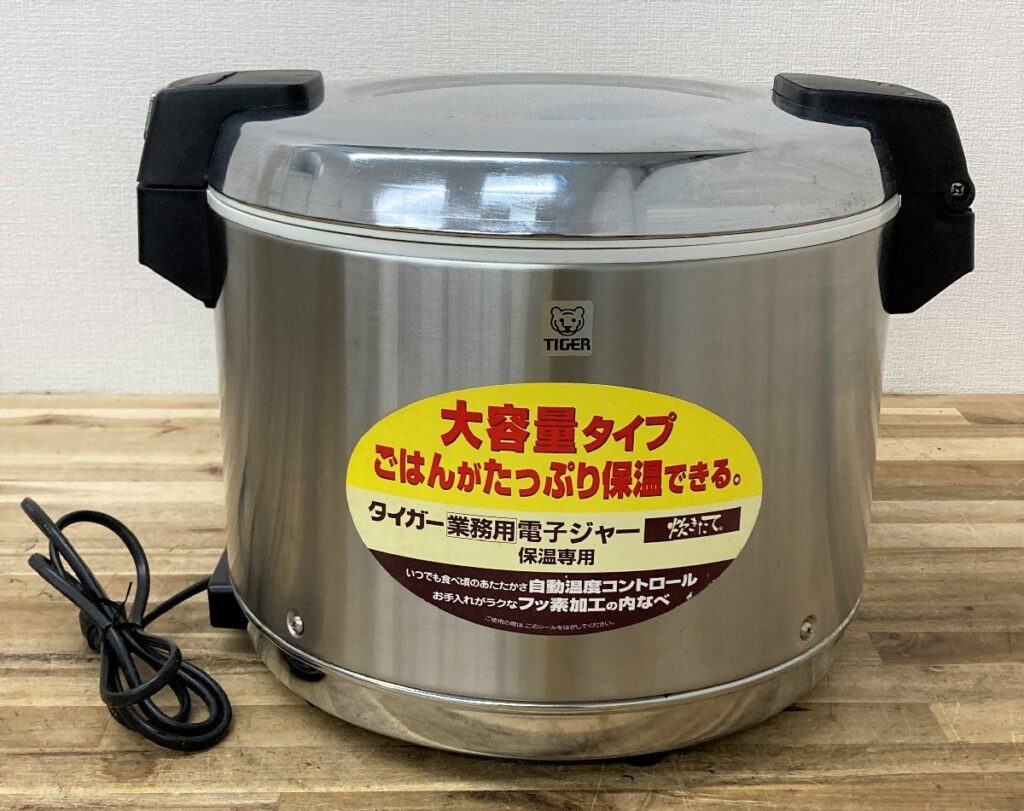 TIGER タイガー 電気ジャー JHA-540A 2001年製 ステンレス STN 5.4L 保温 厨房機器 業務用