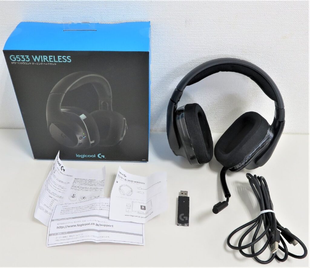 logicool ロジクール　G533 7.1サラウンド ゲーミングヘッドセット 無線　ワイヤレス