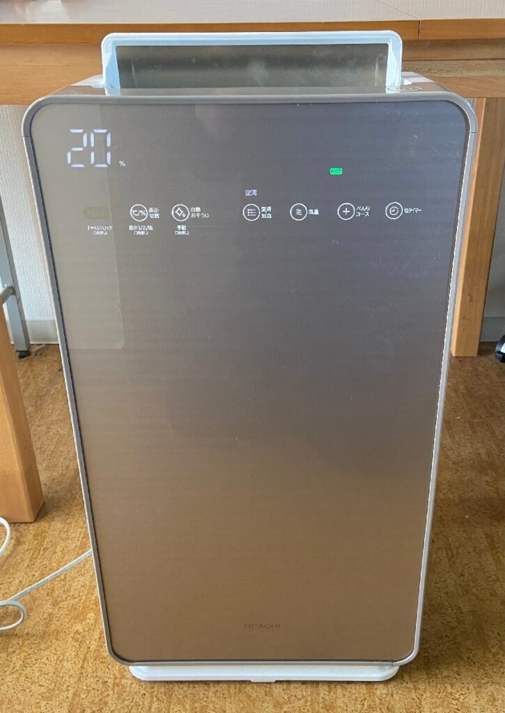 日立 HITACHI 加湿空気清浄機 自動おそうじクリエア EP-NVG90 2020年製