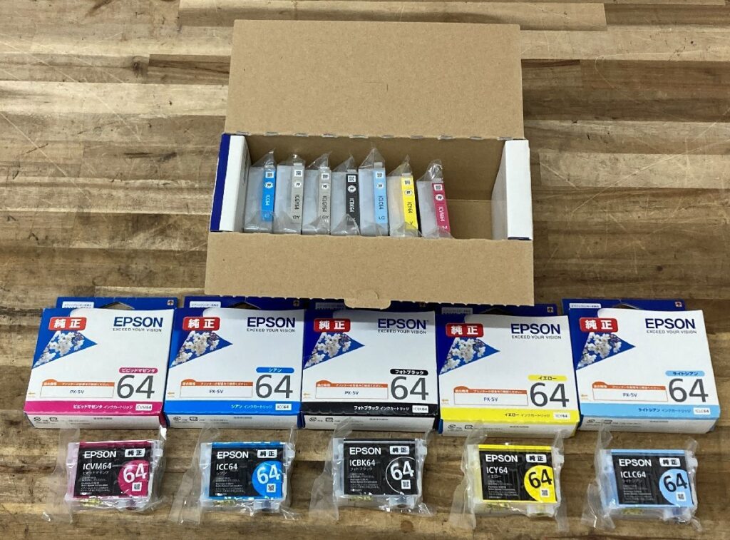 EPSON エプソン インクカートリッジ IC9CL64 インク ビビッドマゼンタ シアン フォトブラック 等 まとめ売り