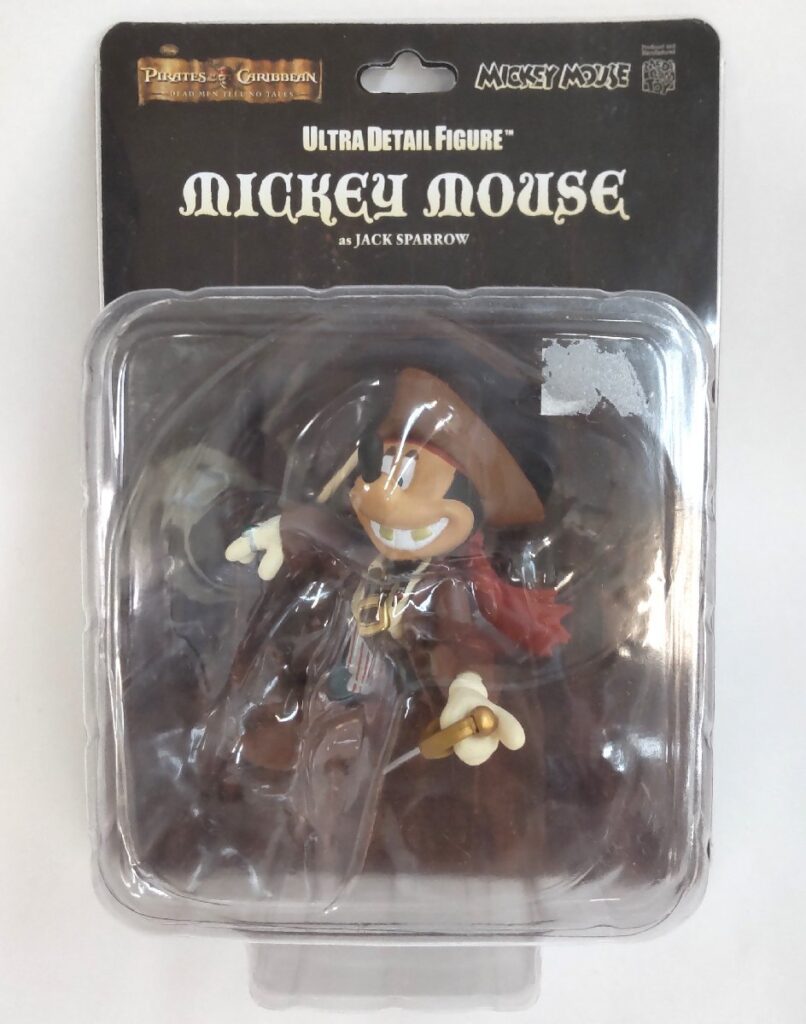 未開封 UDF ウルトラディテールフィギュア パイレーツオブカリビアン ジャックスパロウ ミッキーマウス ディズニー