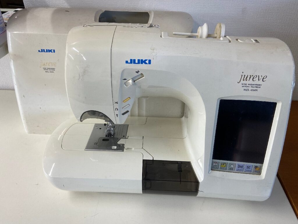 JUKI ジューキ jureve ジュレーブ コンピュータミシン HZL-010N 刺しゅう機 ハンドクラフト 手工芸