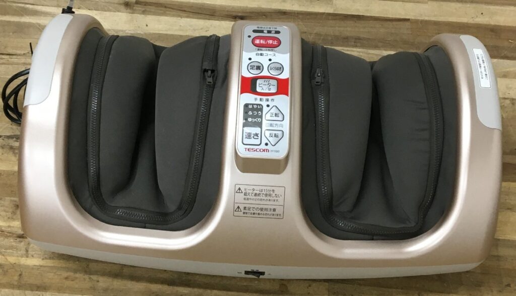 テスコム フットマッサージャー TF1100 家庭用電気マッサージ器 マッサージ機 足 家電 電化製品