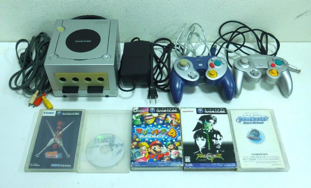 Nintendo 任天堂 DOL-001 ゲームキューブ 本体 コントローラー ソフト セット 動作未確認 現状品 まとめ 計8点