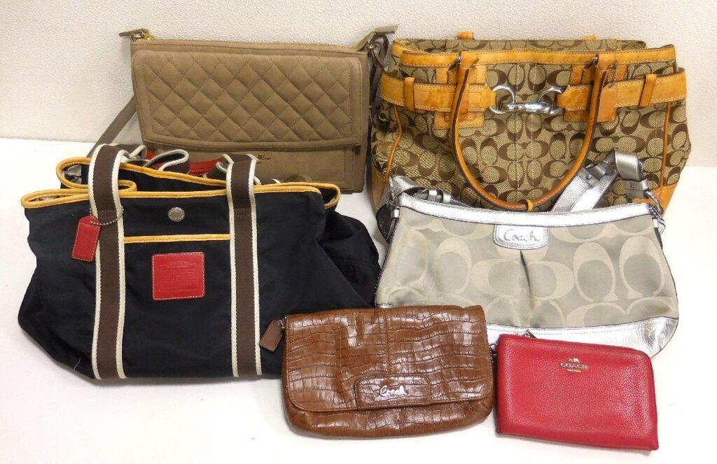 COACH コーチ Samantha Thavasa サマンサタバサ バッグ ポーチ まとめ ブランド まとめ売り 計6点セット