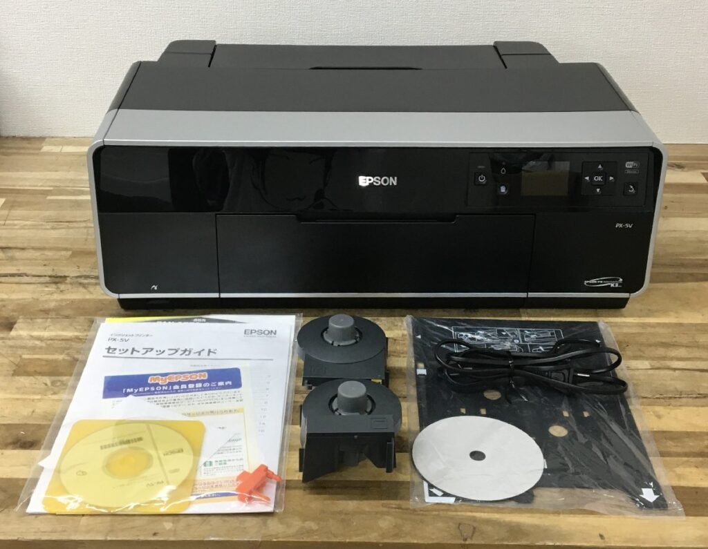 EPSON エプソン インクジェットプリンター PX-5V 2012年製 セットアップガイド付き プリンター