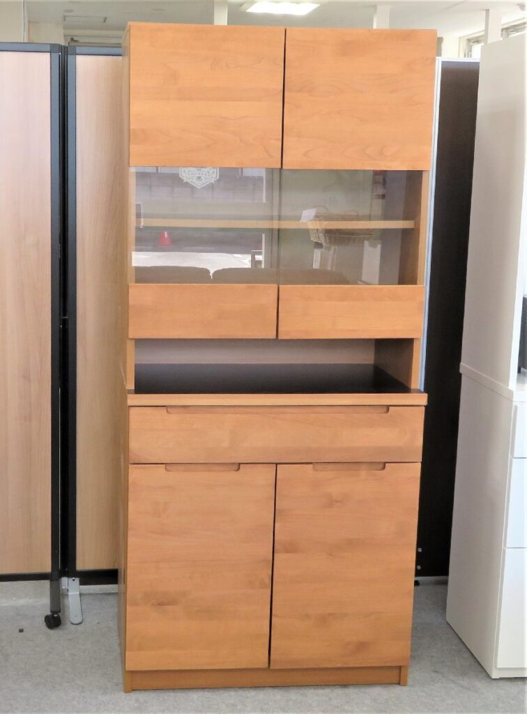 unico ウニコ WYTHE　ワイス カップボード 約幅802×奥行き450×高さ1800mm 食器棚