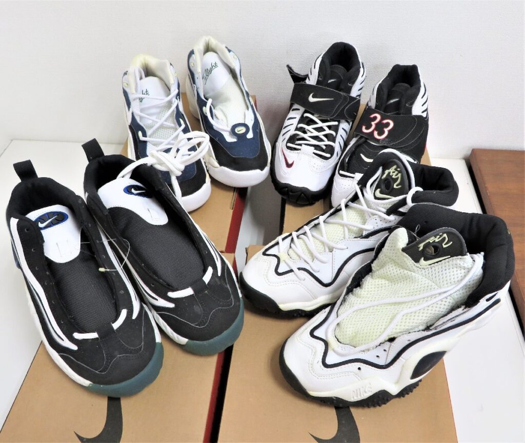 Nike ナイキ スニーカー4足まとめ US9.5 27.5cm AIR FLIGHT AIR ADJUST FORCE　AIR RISE AIR FLIGHT TURBULENCE