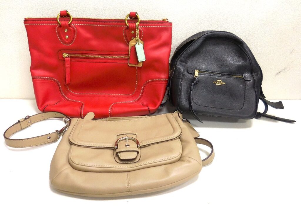 COACH コーチ ハンドバッグ ショルダーバッグ リュック まとめ ブランド まとめ売り 計3点セット