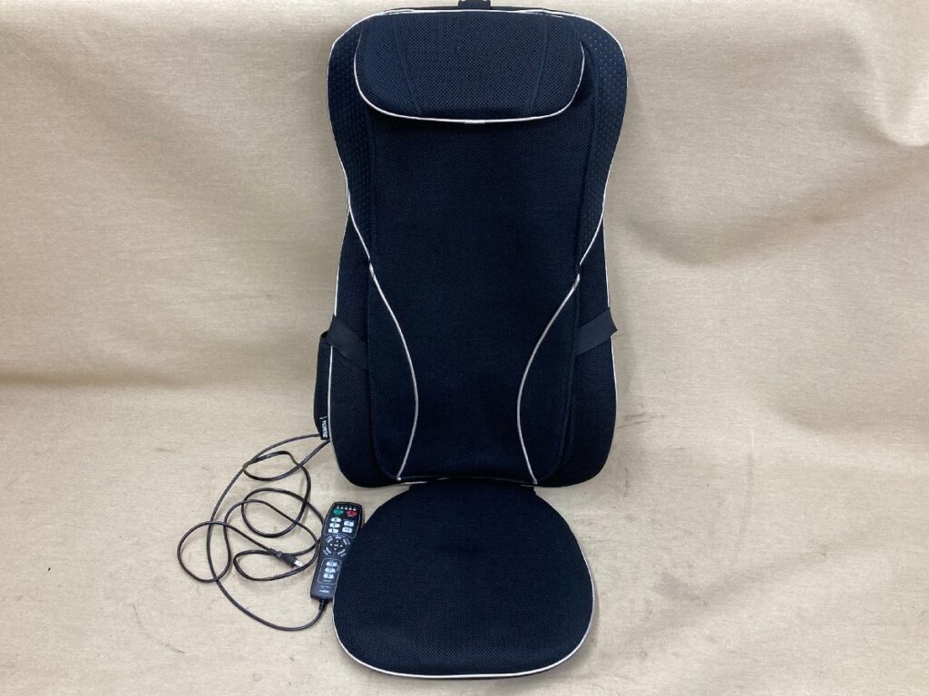 FUJIIRYOKI マッサージ機 MRL-1100 マイリラ シートマッサージャー もみ玉ヒーター ブラック