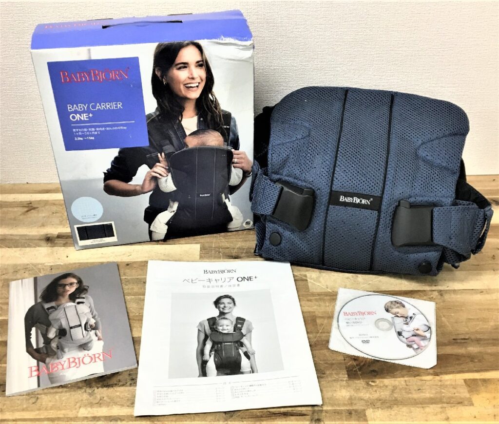 BABYBJORN ベビービョルン ONE＋ エアー メッシュ 4way 抱っこひも ワンプラス おんぶ紐 ベビー用品