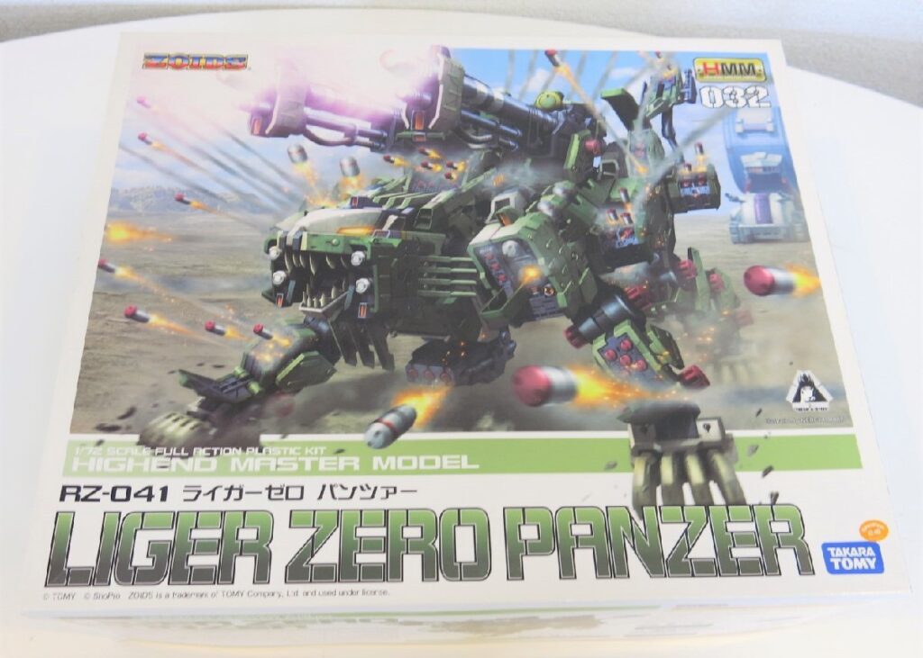 コトブキヤ HMM ゾイド RZ-041 ライガーゼロ パンツァー イエーガー マーキングプラスVer. 完成品
