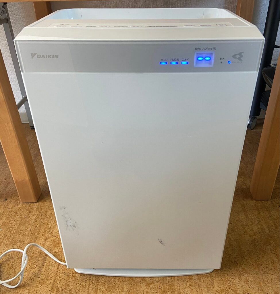 DAIKIN ダイキン 加湿ストリーマ 空気清浄機 MCK70UKS-W 2017年製 屋内用