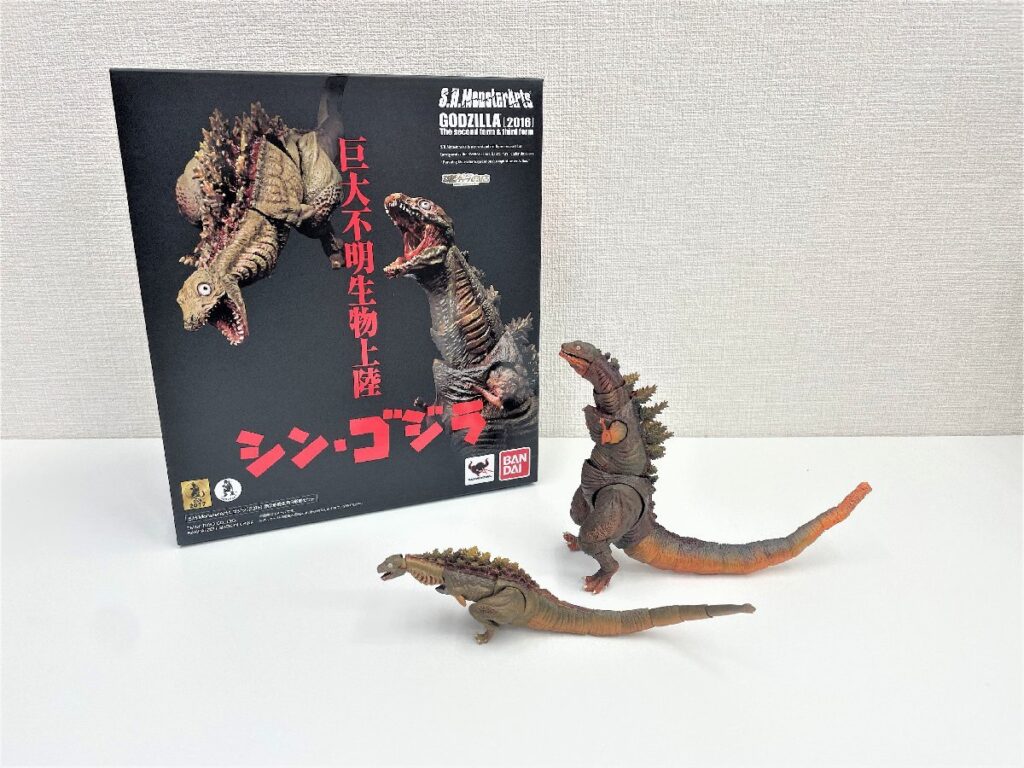 S.H.MonsterArts モンスターアーツ ゴジラ2016 第2形態＆第3形態セット