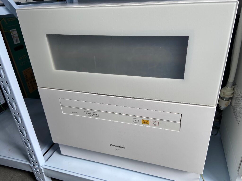 Panasonic パナソニック 食器洗い乾燥機 NP-TH1-W 2018年製 食洗器 家庭用 付属品なし