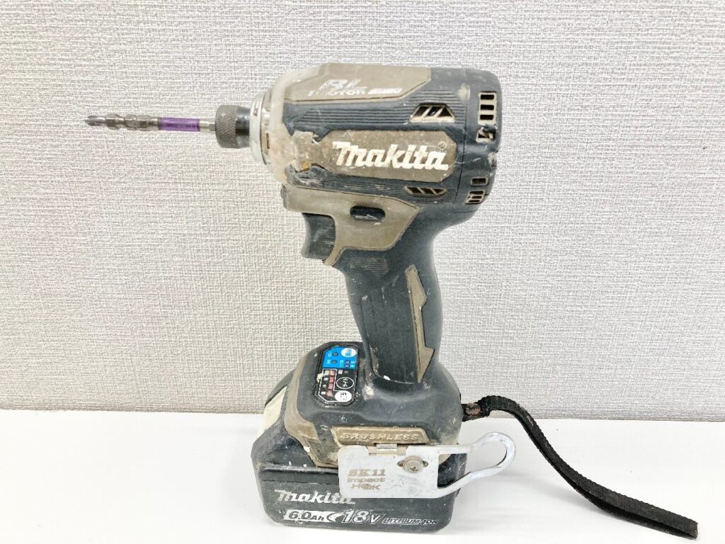 makita マキタ TD171D バッテリー付き 充電式インパクトドライバ 18V バッテリBL1860B