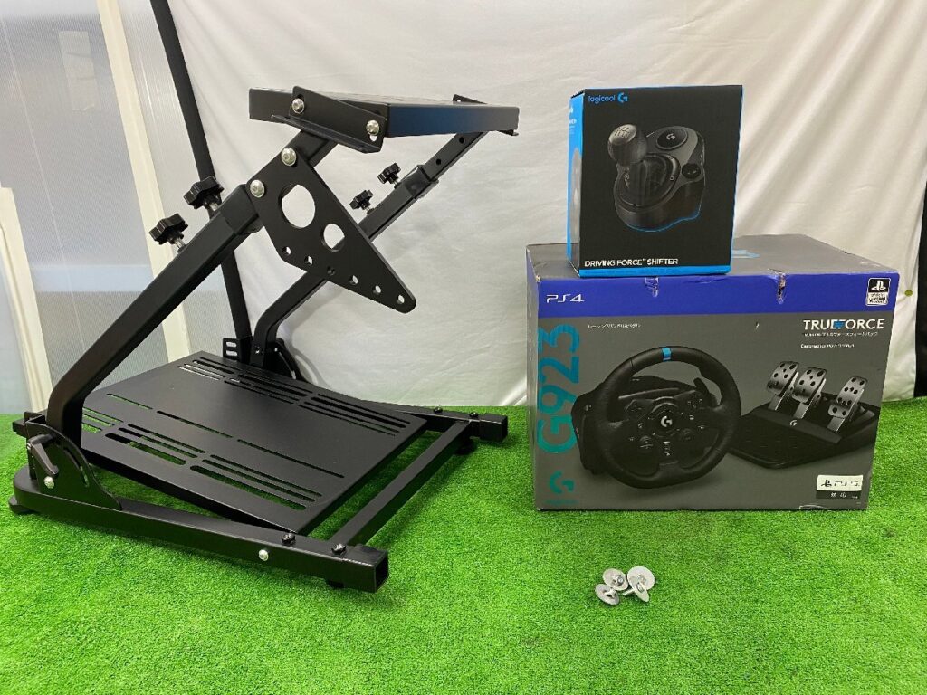ロジクール G G923 レーシングハンドル＆ペダル Driving Force Shifter レーシングホイールスタンド セット