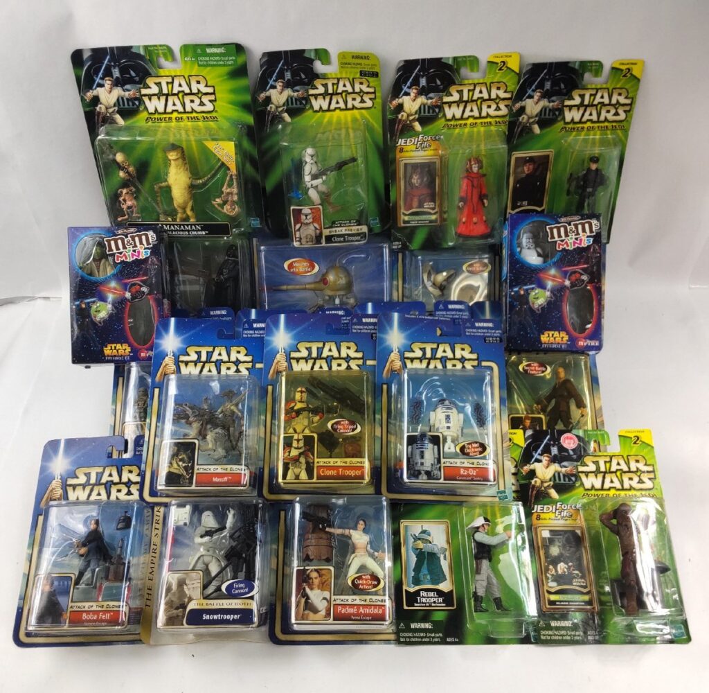 未開封 STARWARS スターウォーズ グッズ いろいろまとめて フィギュア/m&m'sケースなど