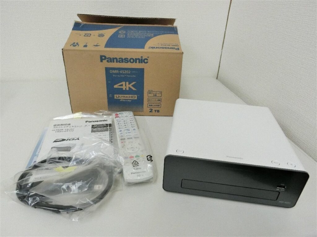 Panasonic パナソニック ブルーレイディスクレコーダー DMR-4S202 2021年製