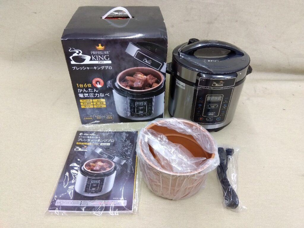 ショップジャパン プレッシャーキングプロ 電気圧力鍋 SC-30SA-J01