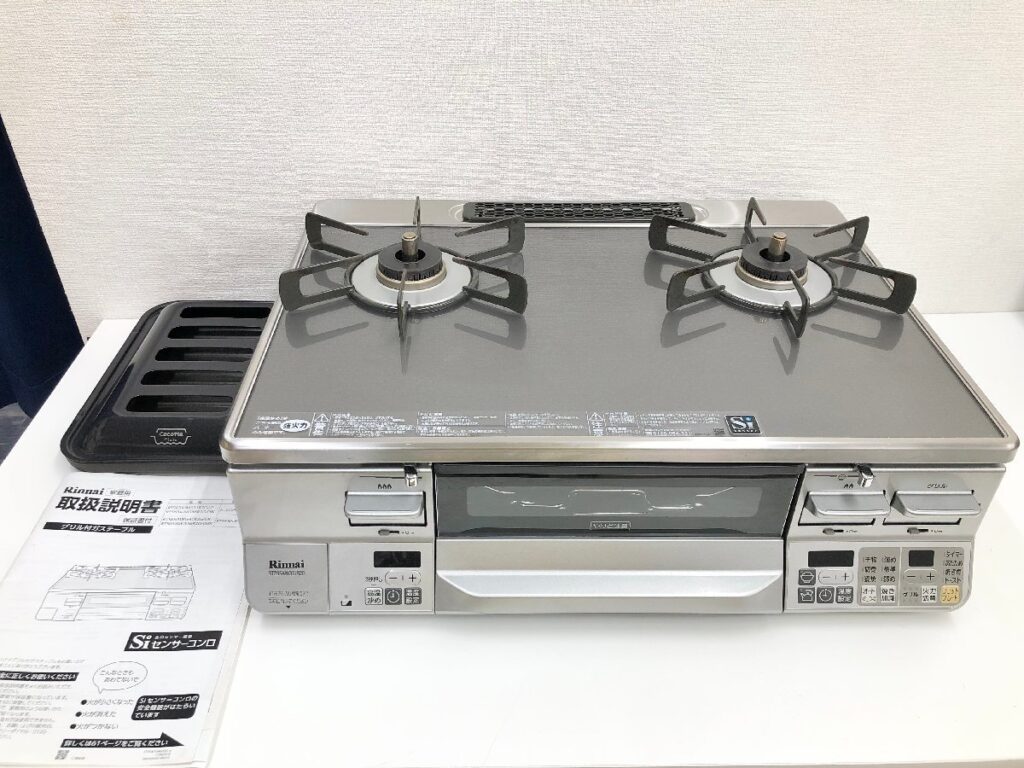 Rinnai ガスコンロ RTS65AWG31R2G-VL ラクシエプライム 2018年製 ガステーブル 都市ガス リンナイ 調理家電