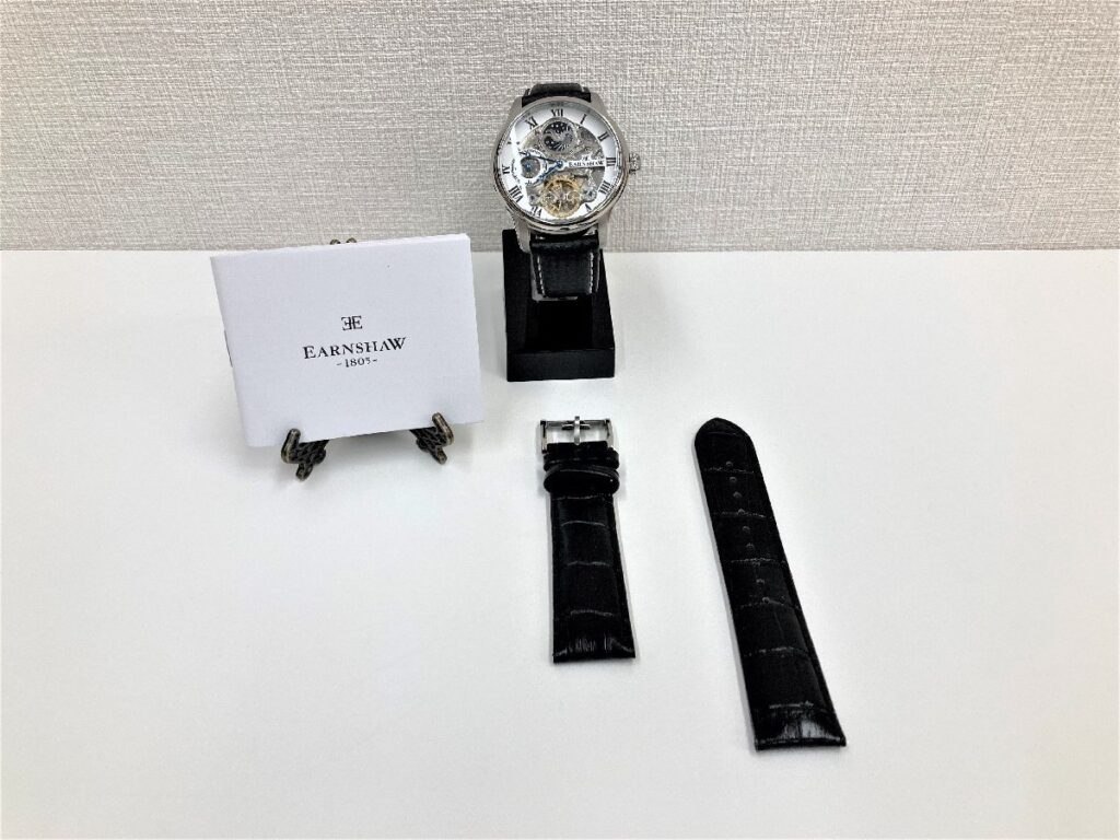 EARNSHAW アーンショウ 1805 メンズ 自動巻き 腕時計 8006 スケルトン