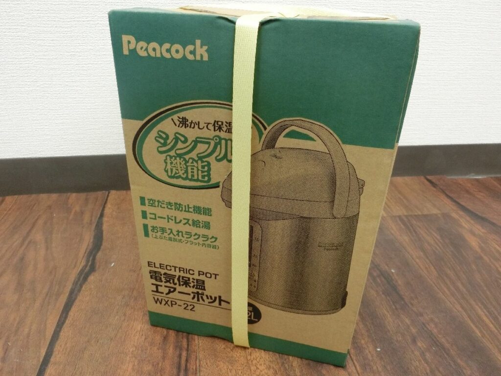 Peacock 電気保温エアーポット 2.2L WXP-22