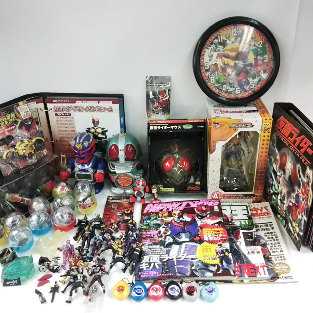 未開封/中古品混在 仮面ライダー ソフビフィギュア などいろいろまとめて おもちゃ/ガシャポンなど