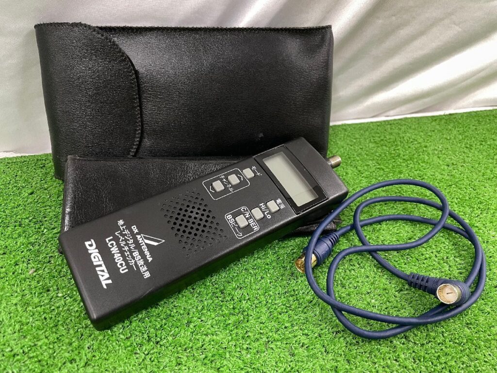 DX ANTENA DXアンテナ 地上デジタル/BS放送用 レベルチェッカー LCW40CU 測定機器 通電確認済