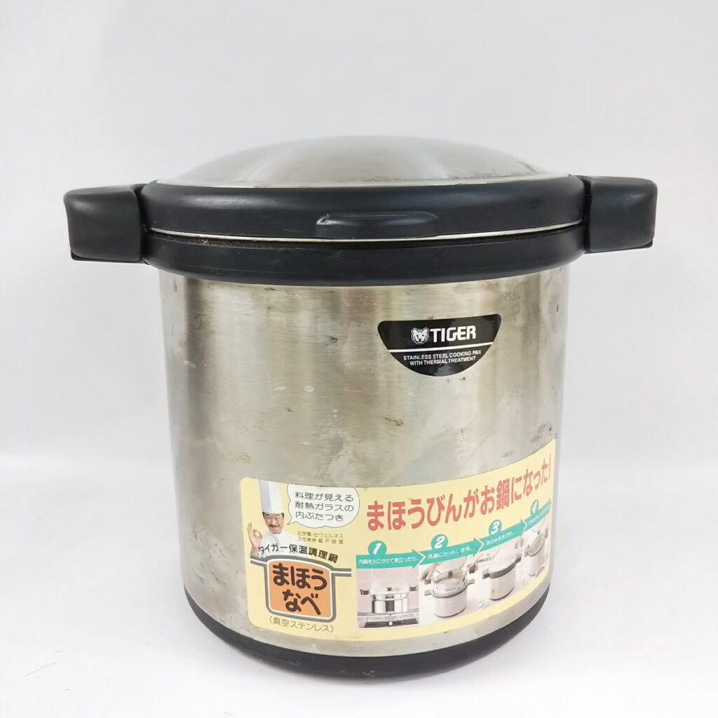 TIGER タイガー 真空ステンレス保温調理鍋 まほうなべ NFA-B450 4.5L 動作未確認
