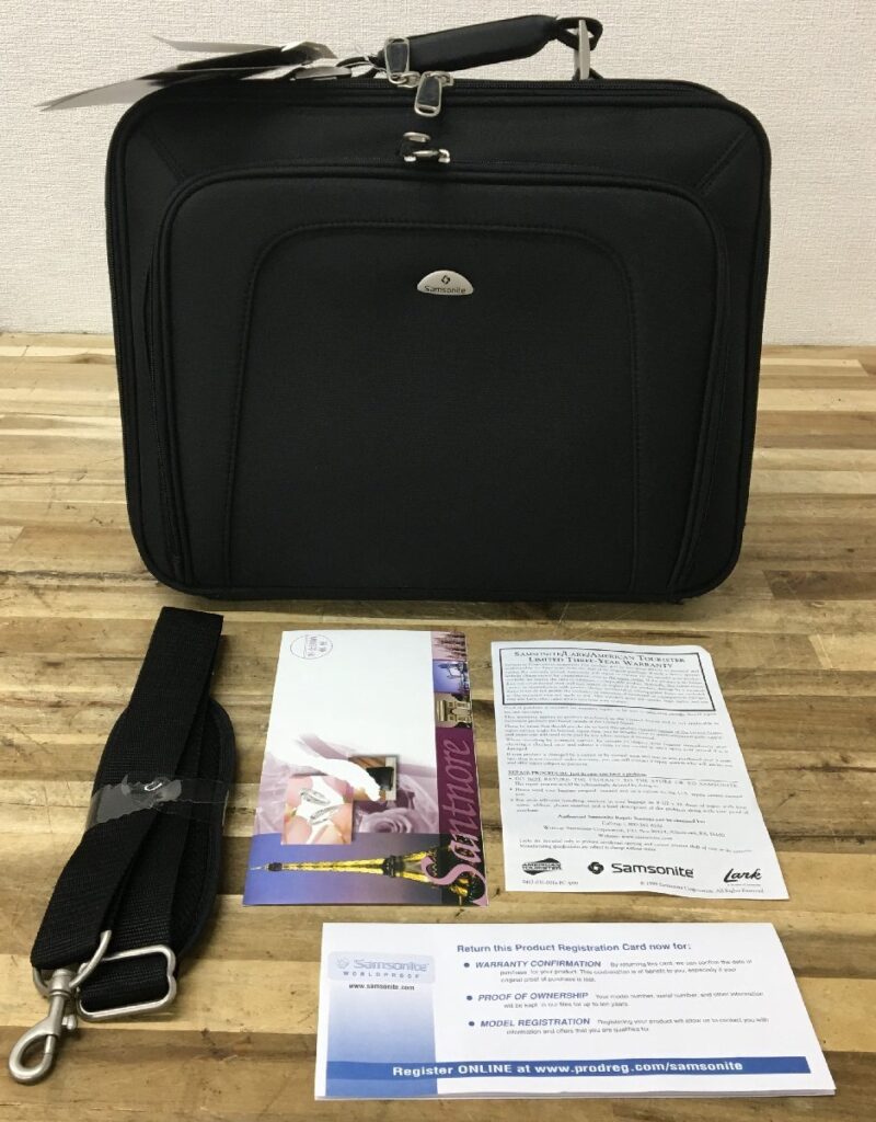 samsonite サムソナイト ボストンバッグ ショルダー付き 鞄 かばん ブラック 黒 旅行 ビジネス