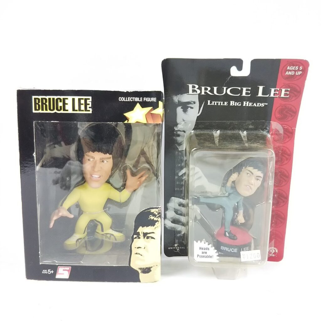 未使用 ブルース・リー フィギュア マスコット 2点セット