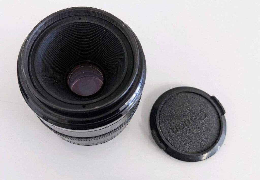 CANON COMPACT-MACRO LENS EF 50mm 1:2.5 カメラ レンズ