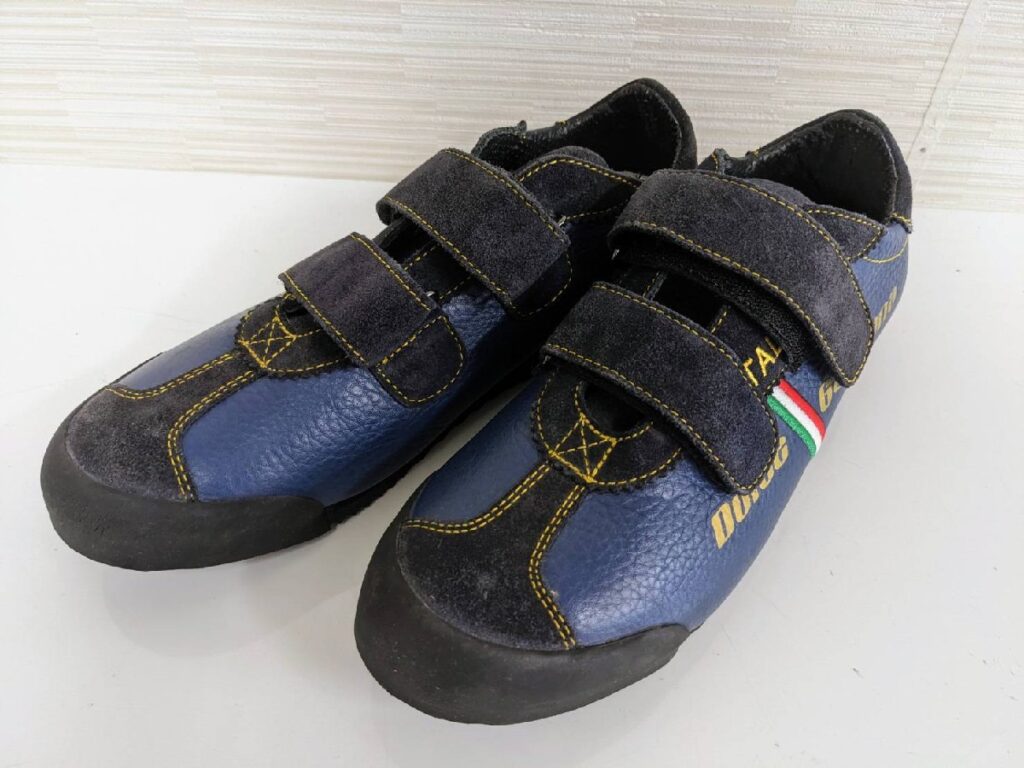 ドルチェ&ガッバーナ ドルガバ DOLCE&GABBANA 靴 シューズ スニーカー レザー 8001 「サイズ 6」 青系 メンズ